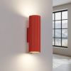 Appliques murales Aluminium Rouge GU10 2 KARBON