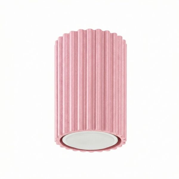Plafonniers Aluminium Rose GU10 1 KARBON