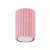 Plafonniers Aluminium Rose GU10 1 KARBON