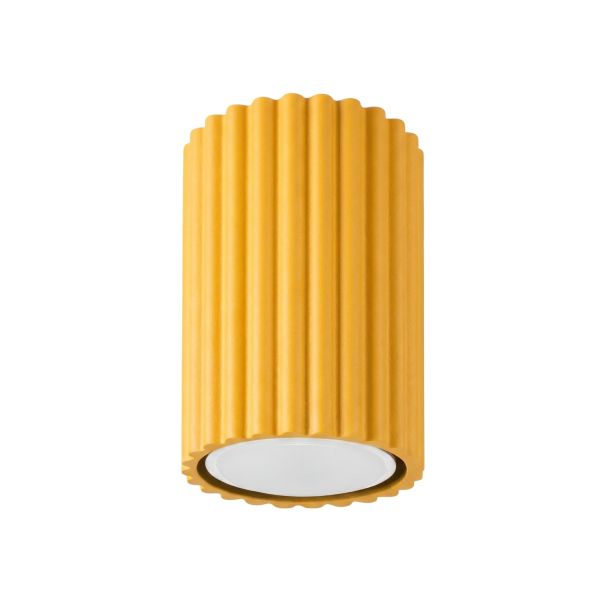 Plafonniers Aluminium Jaune GU10 1 KARBON