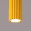 Plafonniers Aluminium Jaune GU10 1 KARBON