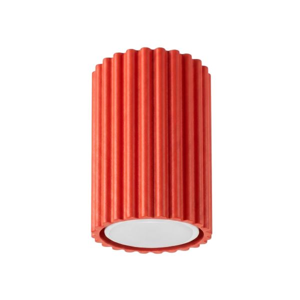 Plafonniers Aluminium Rouge GU10 1 KARBON