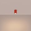 Plafonniers Aluminium Rouge GU10 1 KARBON