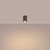 Plafonniers Aluminium Marron GU10 1 KARBON