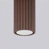 Plafonniers Aluminium Marron GU10 1 KARBON
