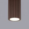 Plafonniers Aluminium Marron GU10 1 KARBON