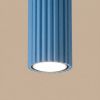 Plafonniers Aluminium Bleu GU10 1 KARBON