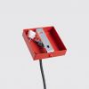Suspensions Aluminium Rouge GU10 1 KARBON
