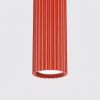 Suspensions Aluminium Rouge GU10 1 KARBON