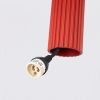 Suspensions Aluminium Rouge GU10 1 KARBON