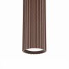 Suspensions Aluminium Marron GU10 1 KARBON