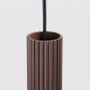 Suspensions Aluminium Marron GU10 1 KARBON
