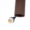 Suspensions Aluminium Marron GU10 1 KARBON