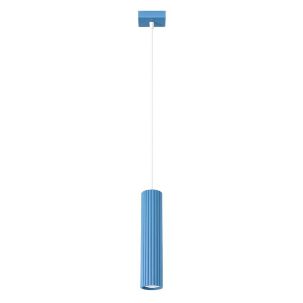Suspensions Aluminium Bleu GU10 1 KARBON