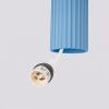 Suspensions Aluminium Bleu GU10 1 KARBON