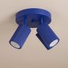 Plafonniers Aluminium Outremer GU10 3 KARBON