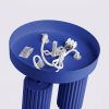 Plafonniers Aluminium Outremer GU10 3 KARBON