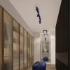 Plafonniers Aluminium Outremer GU10 3 KARBON