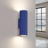 Appliques murales Aluminium Outremer GU10 2 KARBON