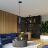 Appliques murales Aluminium Outremer GU10 2 KARBON