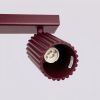 Plafonniers Aluminium Bordeaux GU10 4 KARBON