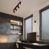 Plafonniers Aluminium Bordeaux GU10 4 KARBON