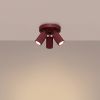 Plafonniers Aluminium Bordeaux GU10 3 KARBON