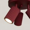 Plafonniers Aluminium Bordeaux GU10 3 KARBON