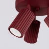 Plafonniers Aluminium Bordeaux GU10 3 KARBON