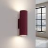Appliques murales Aluminium Bordeaux GU10 2 KARBON