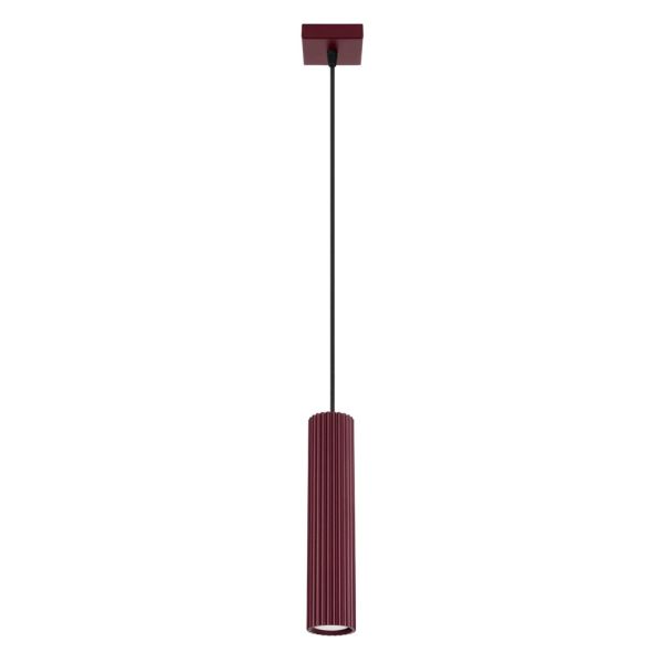 Suspensions Aluminium Bordeaux GU10 1 KARBON