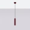Suspensions Aluminium Bordeaux GU10 1 KARBON