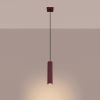 Suspensions Aluminium Bordeaux GU10 1 KARBON