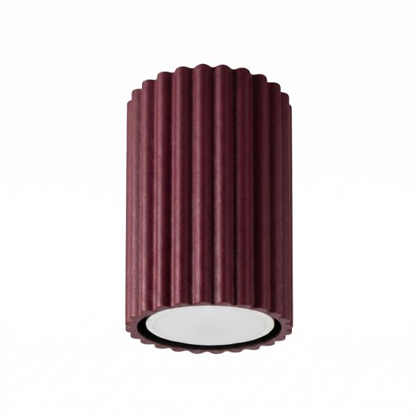 Plafonniers Aluminium Bordeaux GU10 1 KARBON