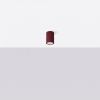 Plafonniers Aluminium Bordeaux GU10 1 KARBON