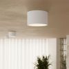 Plafonniers Aluminium Blanc Gx53 1 MODO