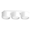Plafonniers Aluminium Blanc Gx53 3 MODO