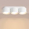Plafonniers Aluminium Blanc Gx53 3 MODO