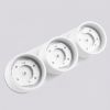 Plafonniers Aluminium Blanc Gx53 3 MODO
