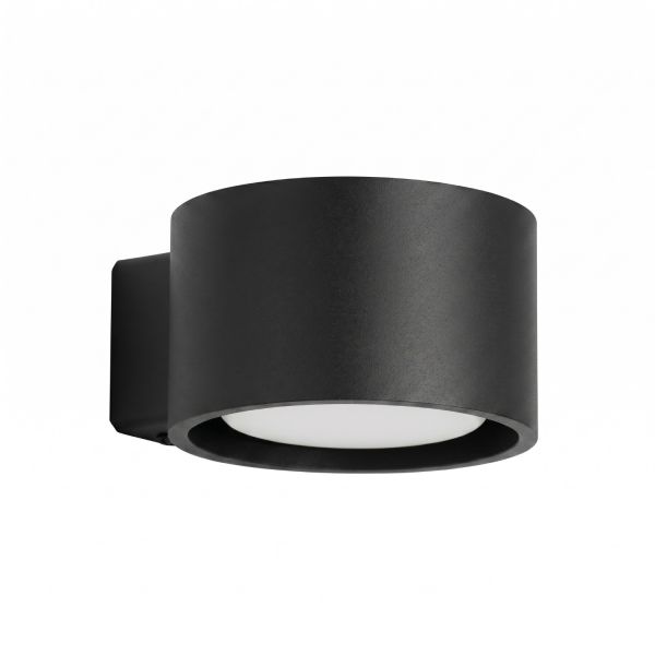 Appliques murales Aluminium Noir Gx53 1 MODO