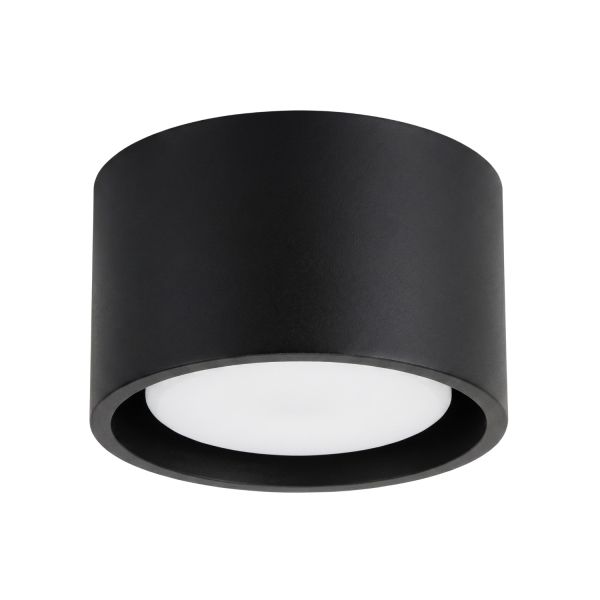Plafonniers Aluminium Noir Gx53 1 MODO