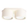 Plafonniers Aluminium Beige Gx53 2 MODO