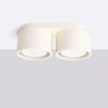 Plafonniers Aluminium Beige Gx53 2 MODO