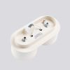 Plafonniers Aluminium Beige Gx53 2 MODO