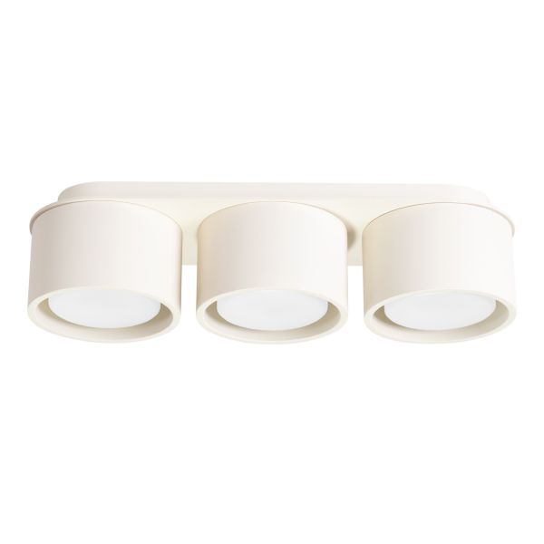 Plafonniers Aluminium Beige Gx53 3 MODO