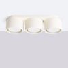 Plafonniers Aluminium Beige Gx53 3 MODO