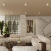 Plafonniers Aluminium Beige Gx53 3 MODO