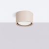 Plafonniers Aluminium Taupe Gx53 1 MODO