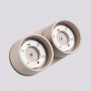 Plafonniers Aluminium Taupe Gx53 2 MODO