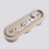 Plafonniers Aluminium Taupe Gx53 3 MODO